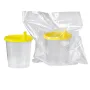 Universele container met geel klikdeksel 125 ml